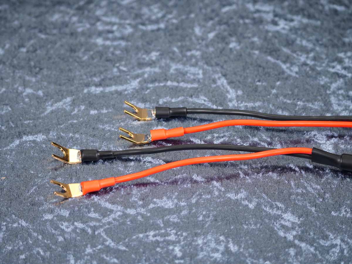 Lautsprecherkabel 'Meridian' 2x4,0 mm² Endhülse auf CTA01 Kabelschuhe