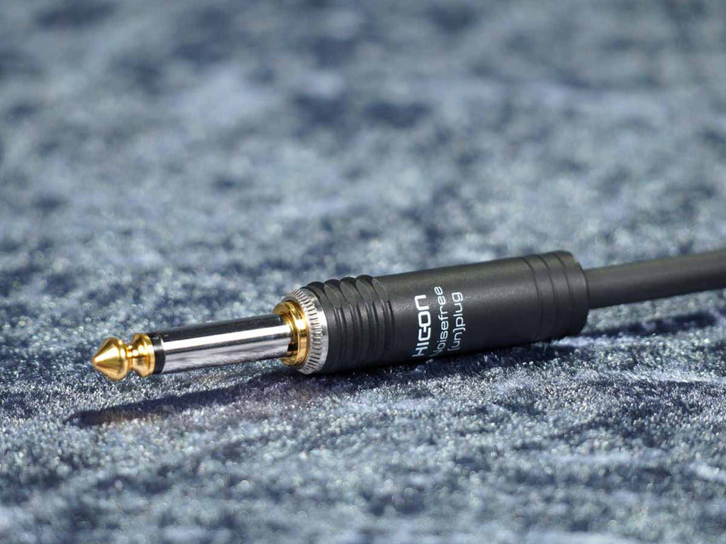 Instrumentenkabel Sommer 'Tricone XXL' schwarz - Hicon Klinke auf silent Klinke