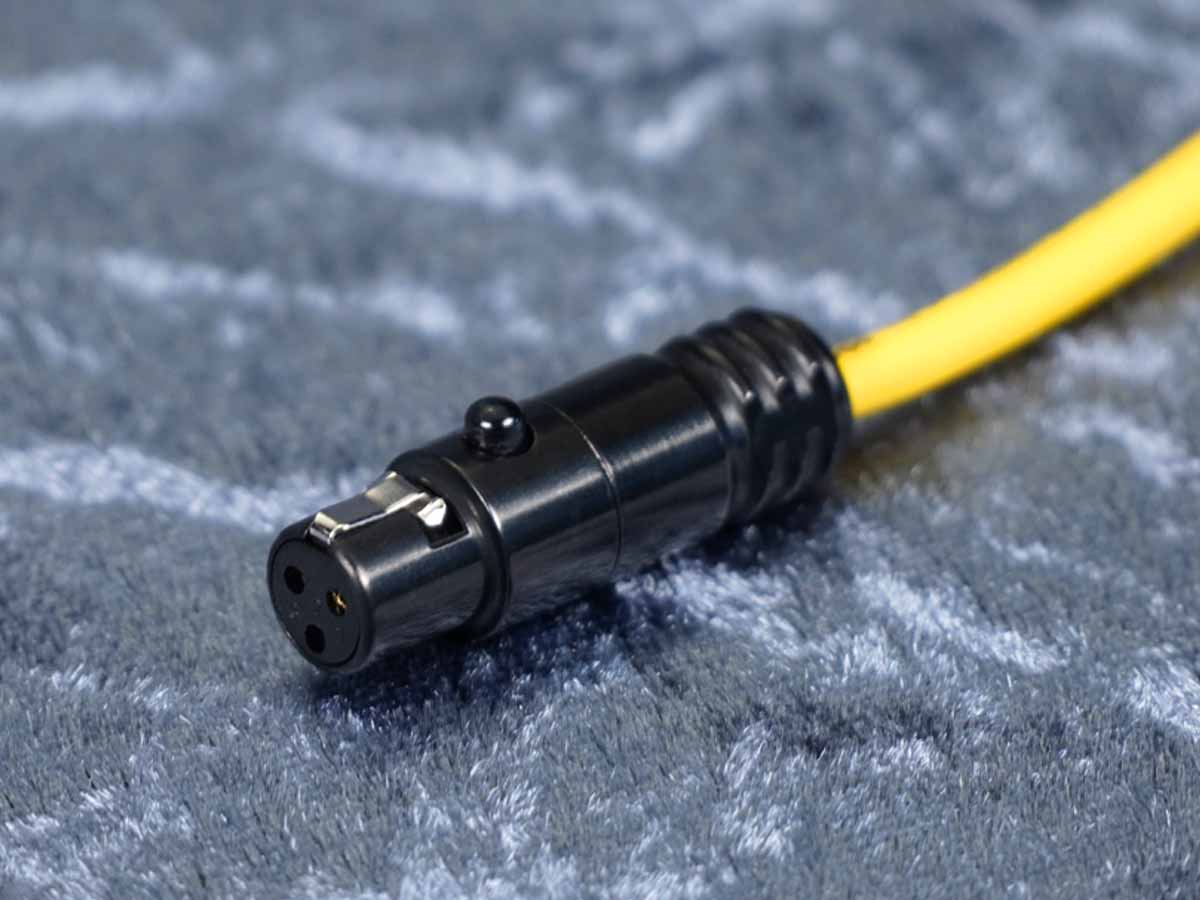 Mikrofonkabel Sommer 'Scuba 14 Highflex' gelb / Hicon Mini-XLR sw