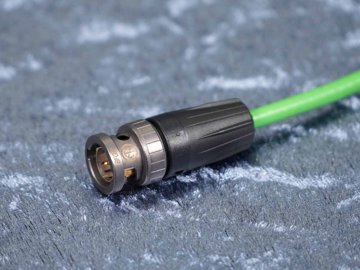 SDI-Kabel Sommer 'Slimline' grün - Neutrik BNC