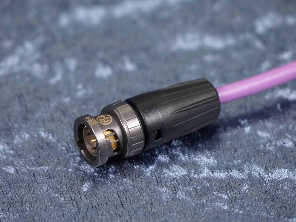 SDI-Kabel Sommer 'Slimline' violett - Neutrik BNC