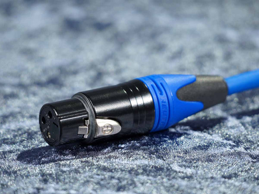 Mikrofonkabel Sommer 'Club Series MKII' blau / Neutrik sw
