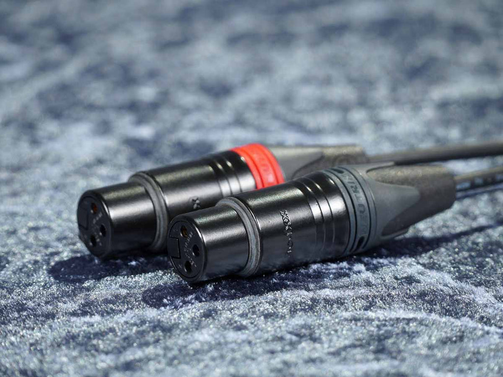 Adapter 2 x Cinch - 2 x XLR female Sommer REAN Neutrik div. Längen