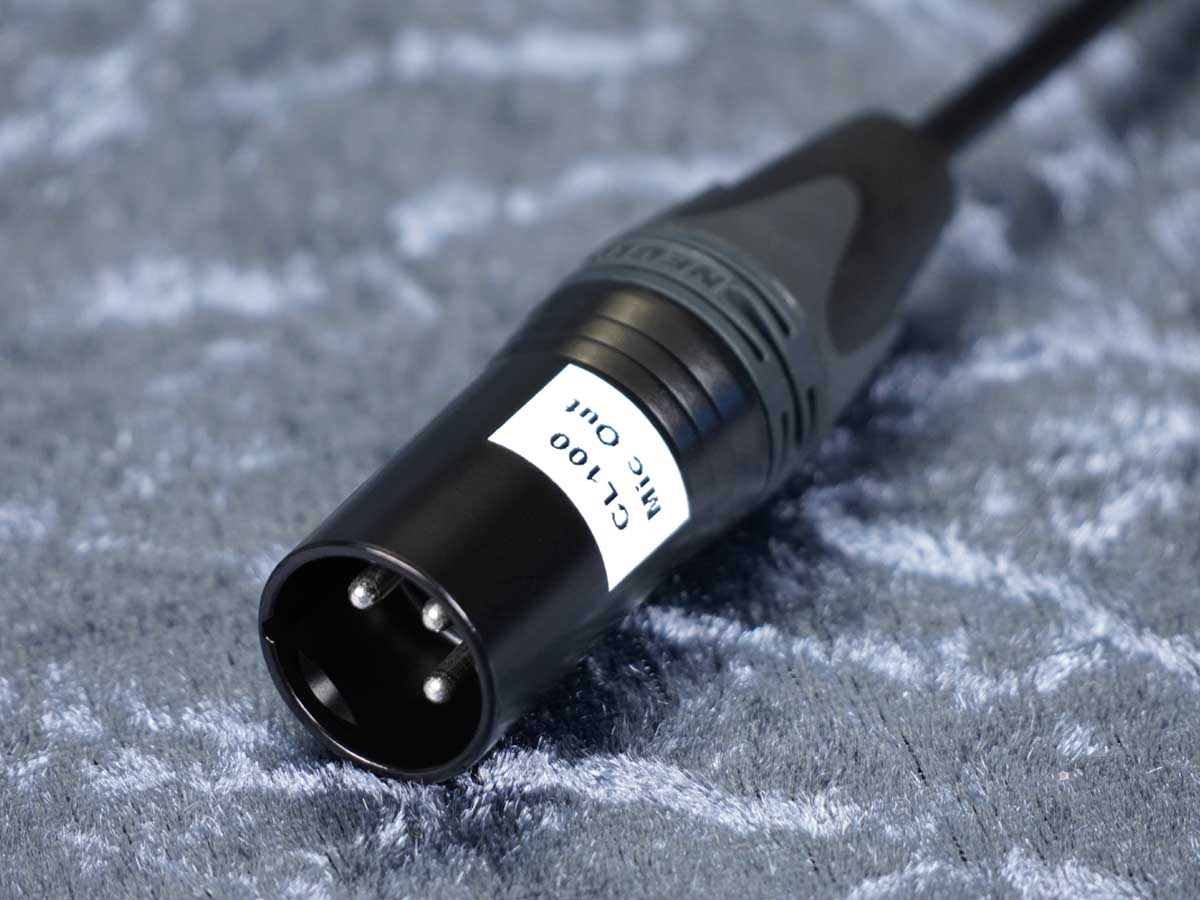Mic-OUT CL100 Sommer 'Scuba 14 Highflex' sw - Neutrik sw