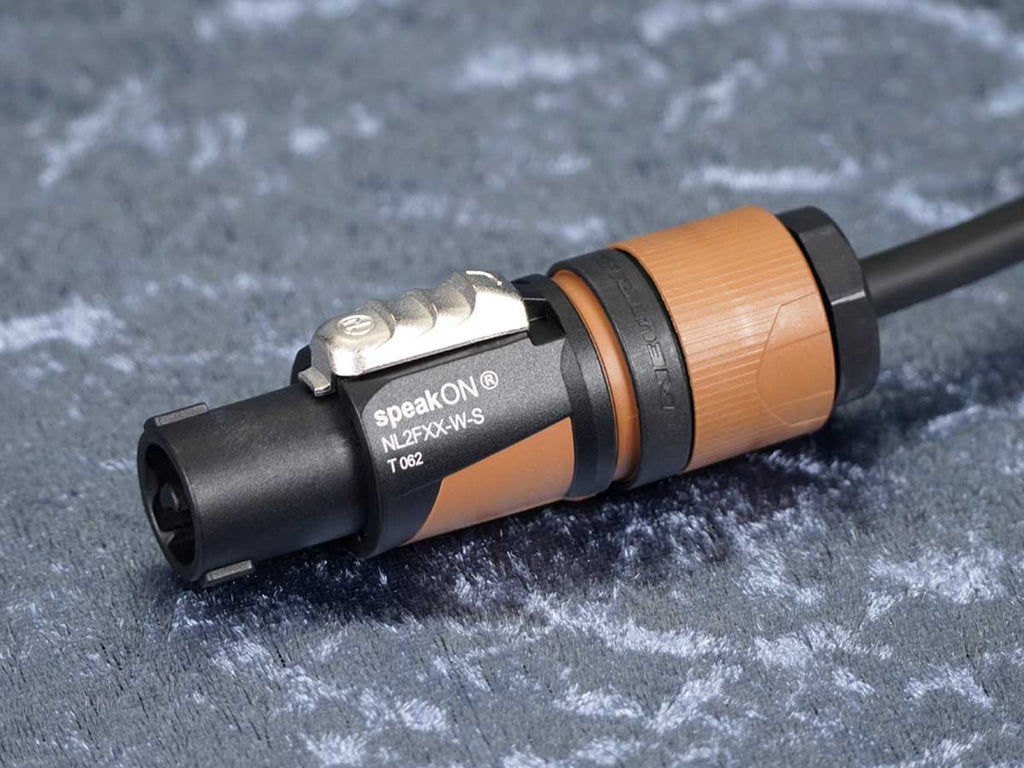 Lautsprecherkabel Sommer 'Meridian Mobile 215' schwarz / Neutrik