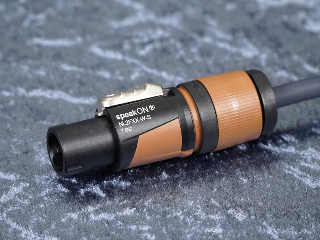 Lautsprecherkabel Sommer 'Meridian Mobile 225' grau / Neutrik