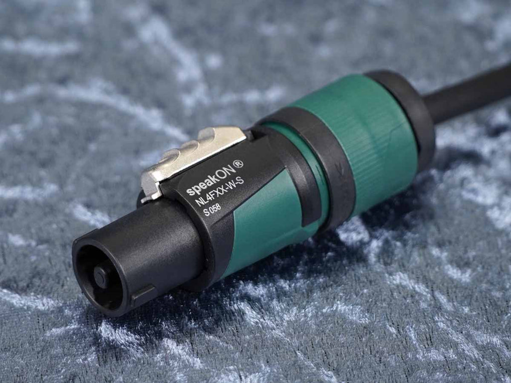 Lautsprecherkabel Sommer 'Meridian Mobile 215' schwarz / Neutrik