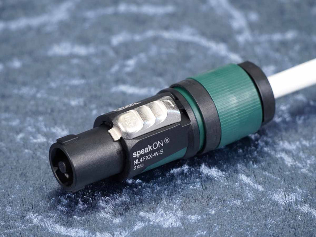 Lautsprecherkabel Sommer 'Meridian Mobile 225' weiss / Neutrik