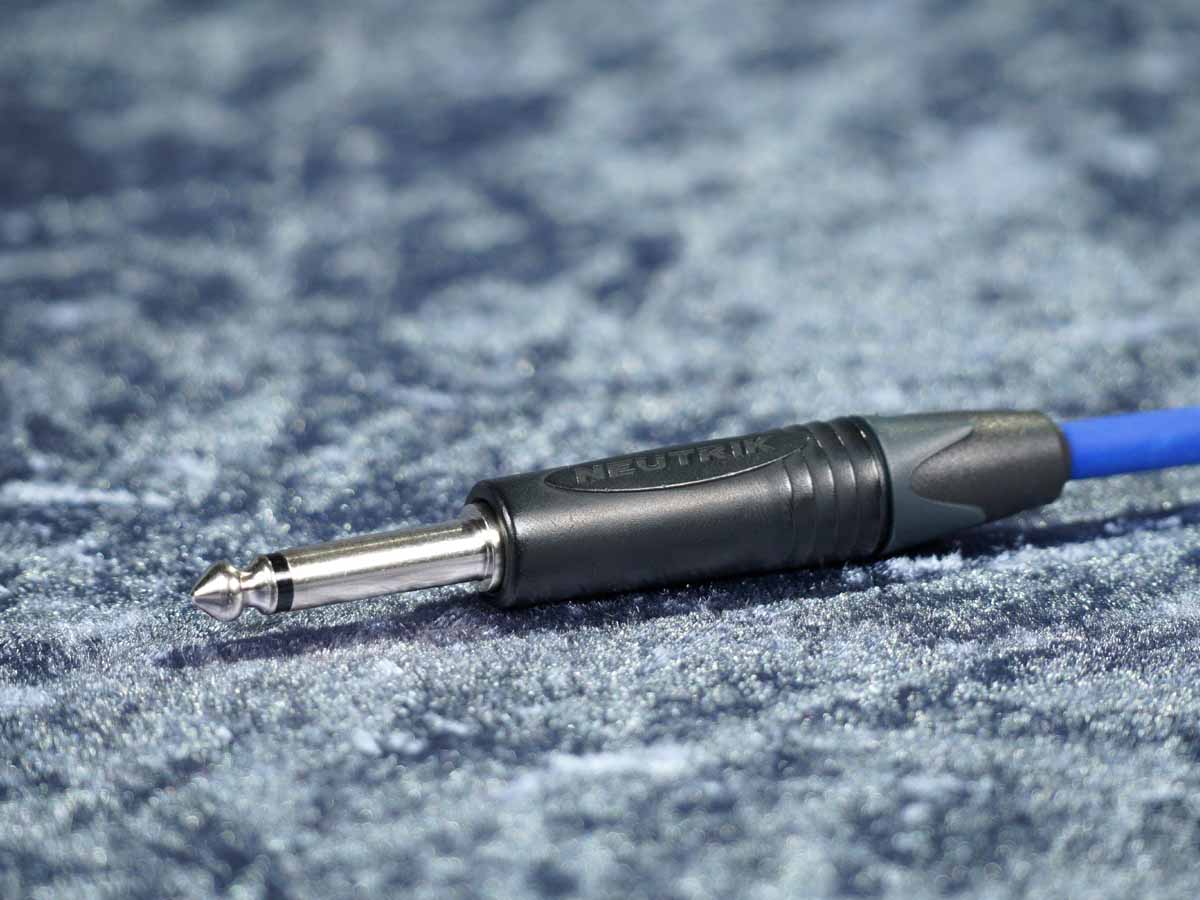 Instrumentenkabel Sommer 'Tricone XXL' blau - Neutrik NP2X-BAG