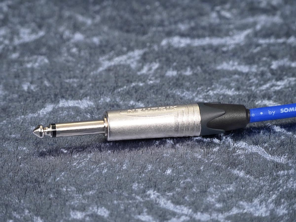 Instrumentenkabel Sommer 'Tricone XXL' blau - Neutrik Klinke