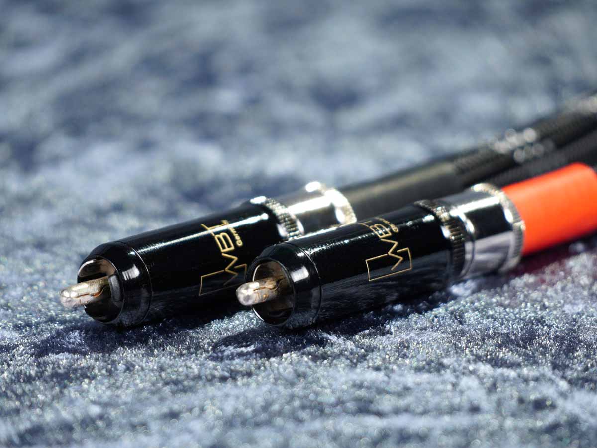 Cinchkabel Sommer 'Stratos' Gfl mit WBT-0152 Ag - Stereopaar