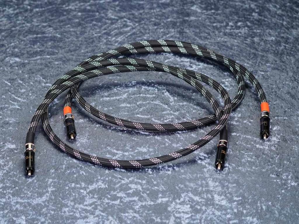 Cinchkabel Sommer 'Stratos' Gfl mit WBT-0152 Ag - Stereopaar