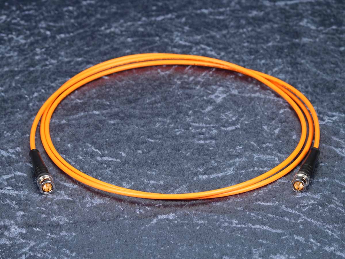 SDI-Kabel Sommer 'Slimline' orange - Hicon BNC