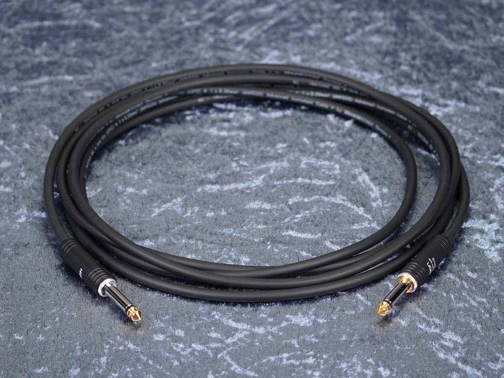 Instrumentenkabel Sommer 'Tricone XXL' schwarz - Hicon Klinke auf silent Klinke