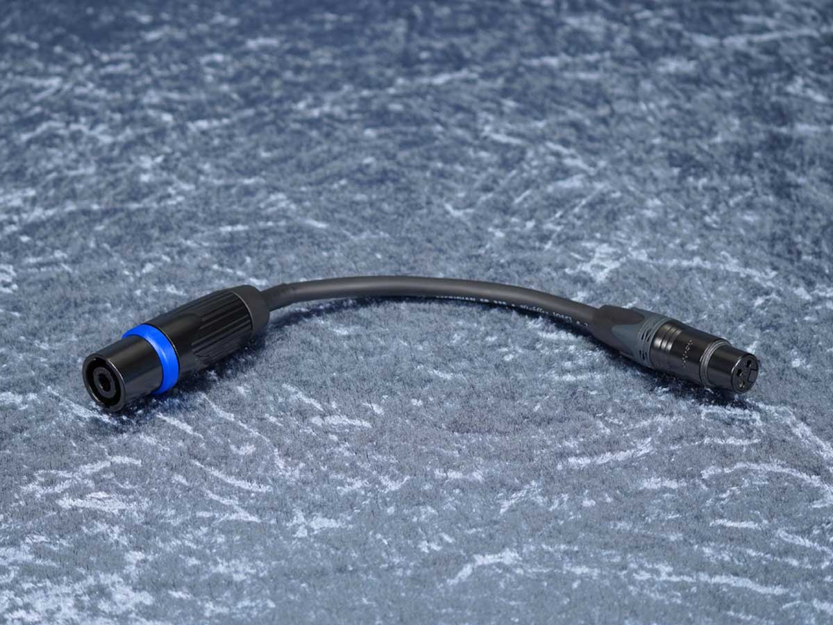 Kurzadapter Speakonstecker auf XLR-3Pol female - Sommer/Neutrik
