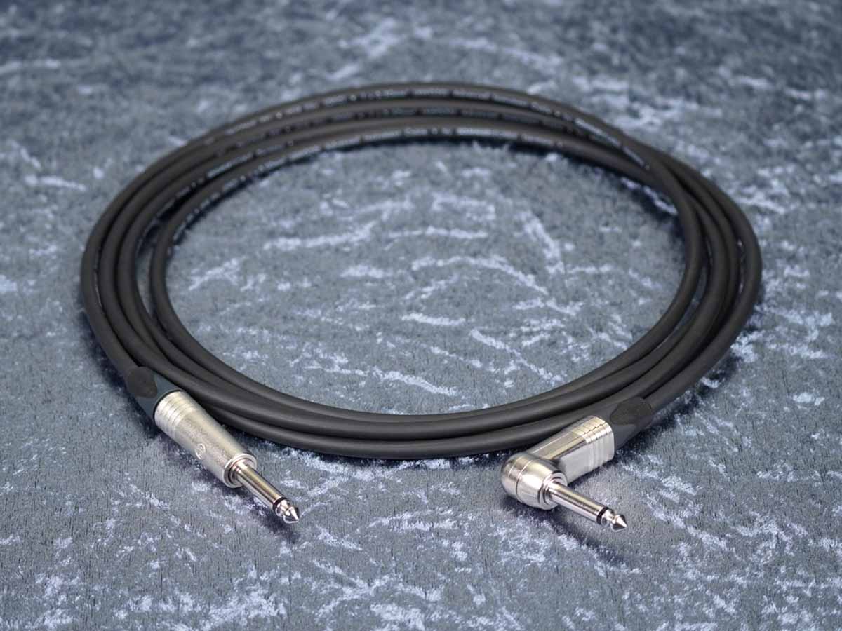 Instrumentenkabel Sommer 'Tricone XXL' schwarz - Neutrik Klinke auf Winkelklinke