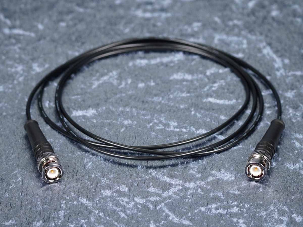 Antennenkabel 50 Ohm Sommer 'RG174 A/U' schwarz - Hicon BNC174