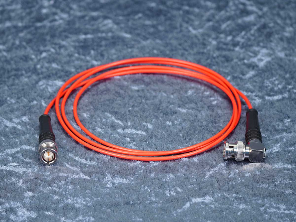 SDI-Kabel Sommer 'Monomax' rot - Hicon BNC auf Winkel BNC