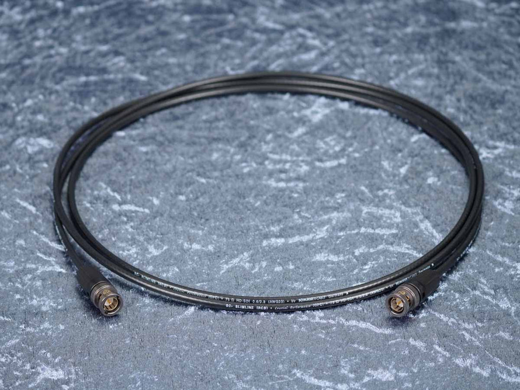 SDI-Kabel Sommer 'Slimline' schwarz - Neutrik BNC