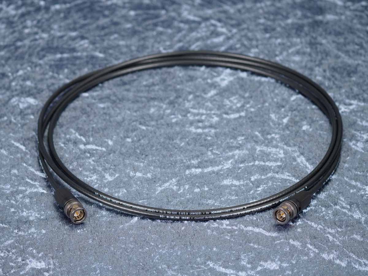 SDI-Kabel Sommer 'Slimline' schwarz - Neutrik BNC