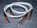 Lautsprecherkabel 'Meridian' 2x4,0 mm² Gfl mit Spreizspangen-Bananenstecker einseitig