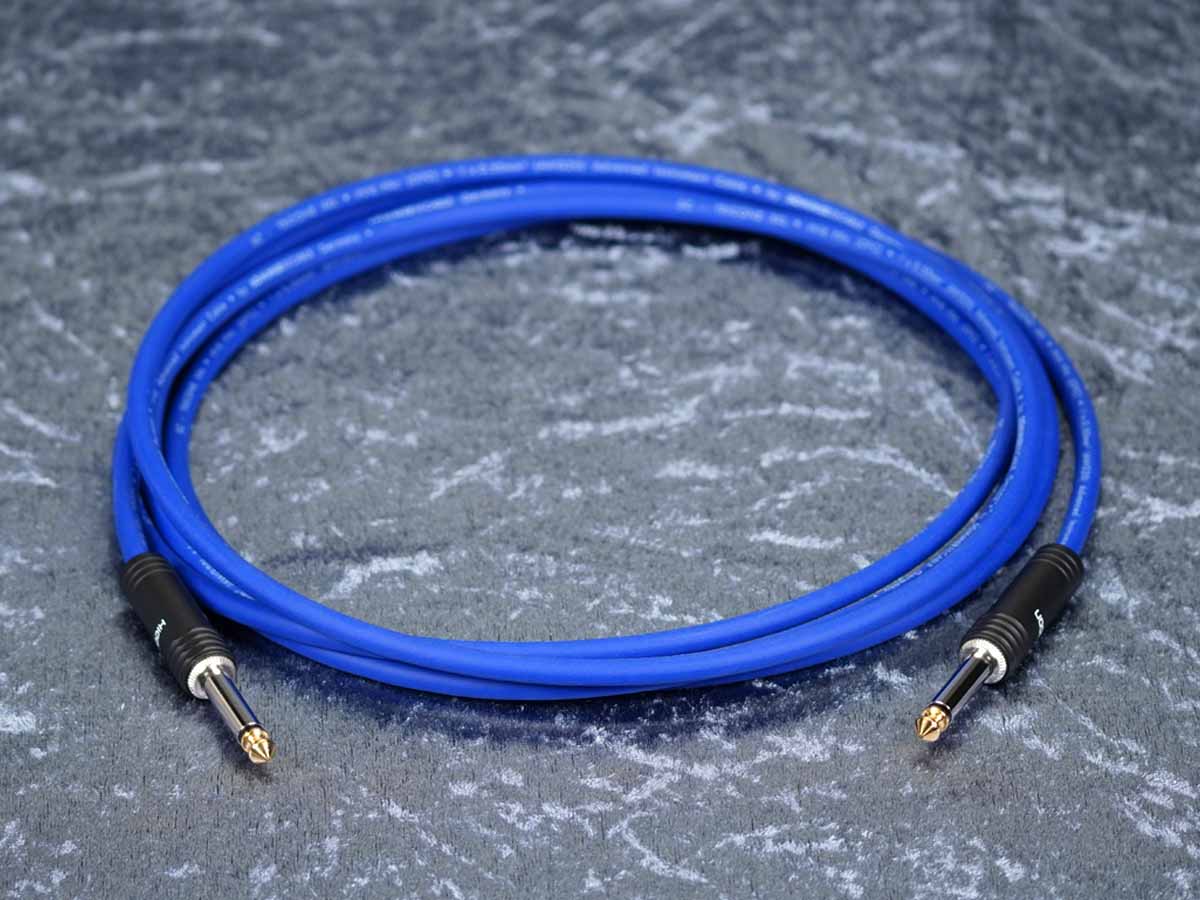 Instrumentenkabel Sommer 'Tricone XXL' blau Hicon HI-J63M04