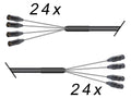 Multicore 24-Kanal XLR male auf XLR female / Sommer Mistral / Neutrik