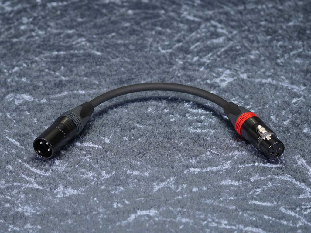 Kurzadapter Phasendreher XLR-3Pol - Sommer/Neutrik
