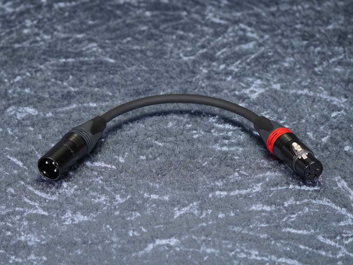 Kurzadapter Phasendreher XLR-3Pol - Sommer/Neutrik
