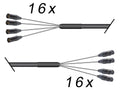 Multicore 16-Kanal XLR male auf XLR female / Sommer Quantum Highflex / Neutrik