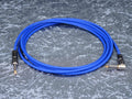 Instrumentenkabel Sommer 'Tricone XXL' blau - Hicon Klinke auf silent Winkelklinke