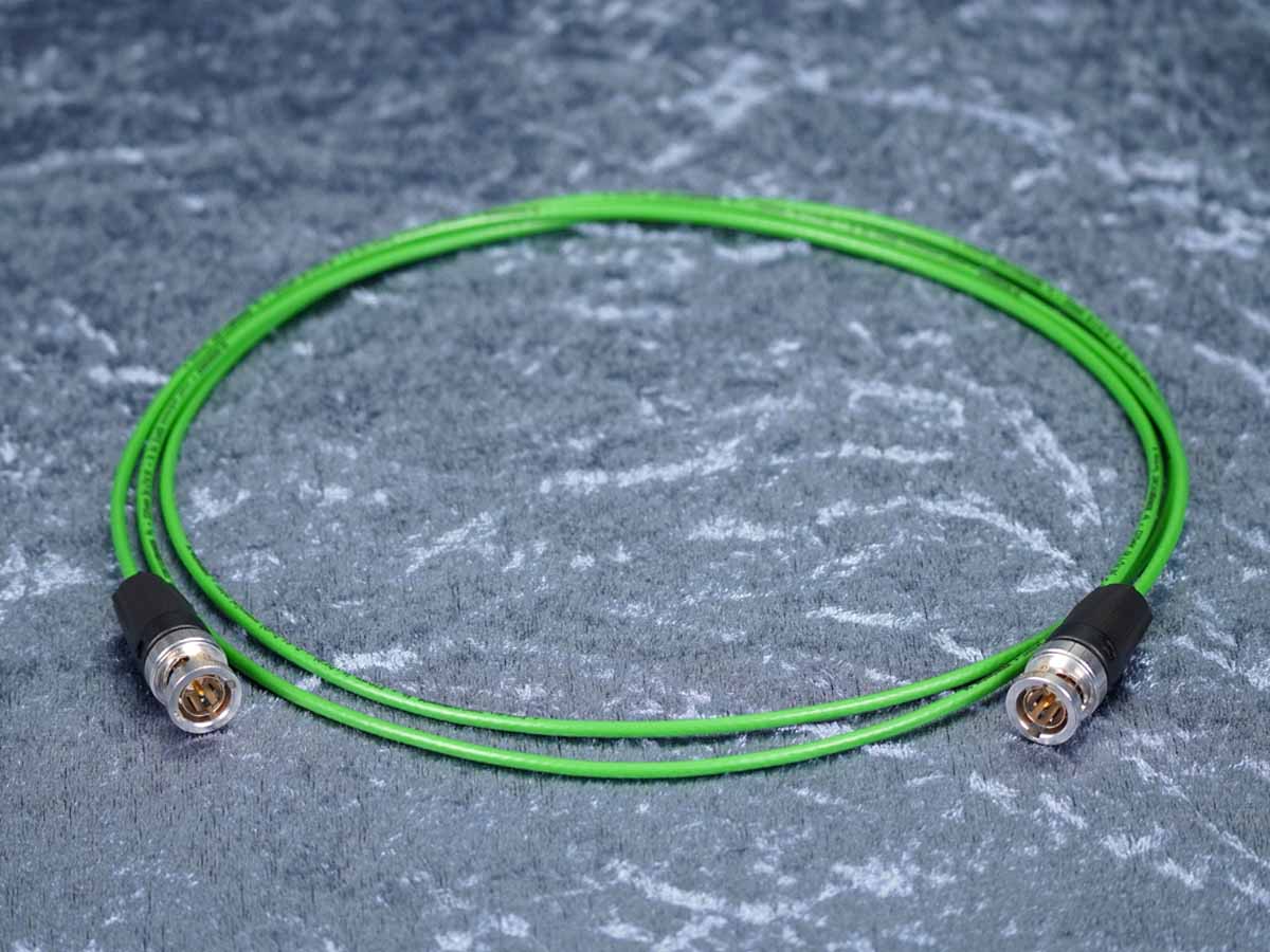 SDI-Kabel Sommer 'Monomax' grün - Neutrik BNC