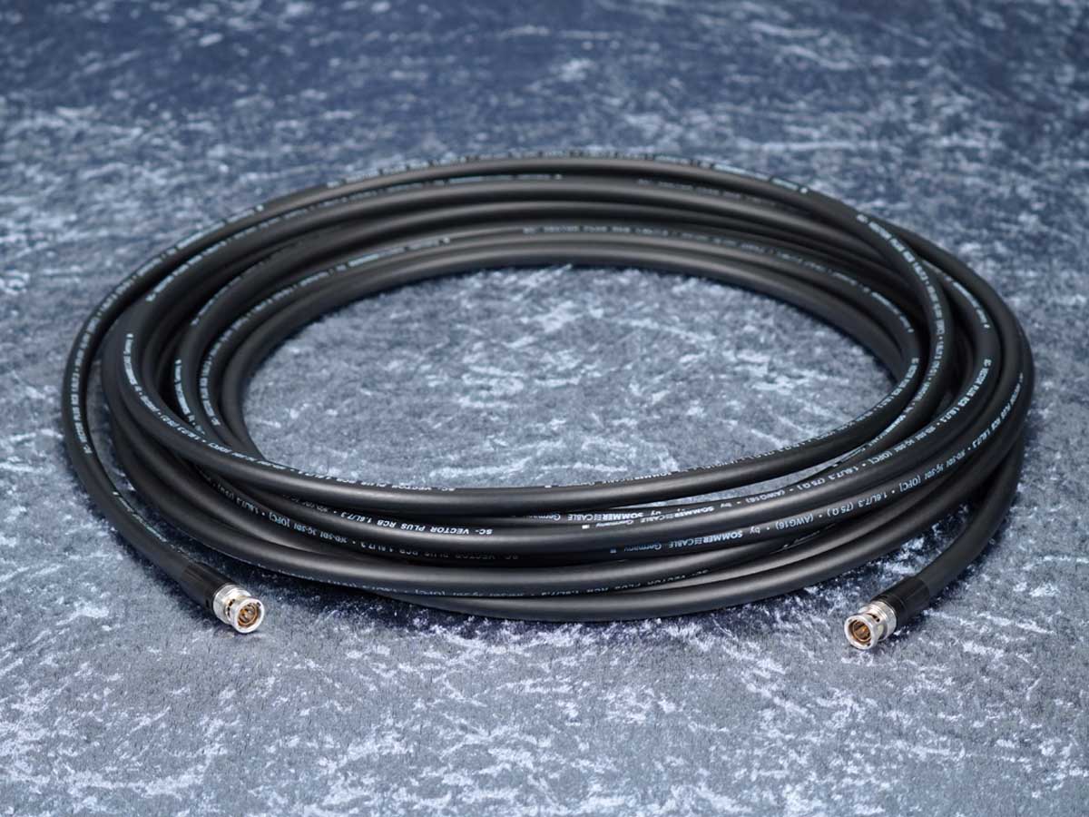 SDI-Kabel BNC-Kabel Sommer 'VectorPlus RCB 1.6L/7.3' schwarz - Neutrik BNC