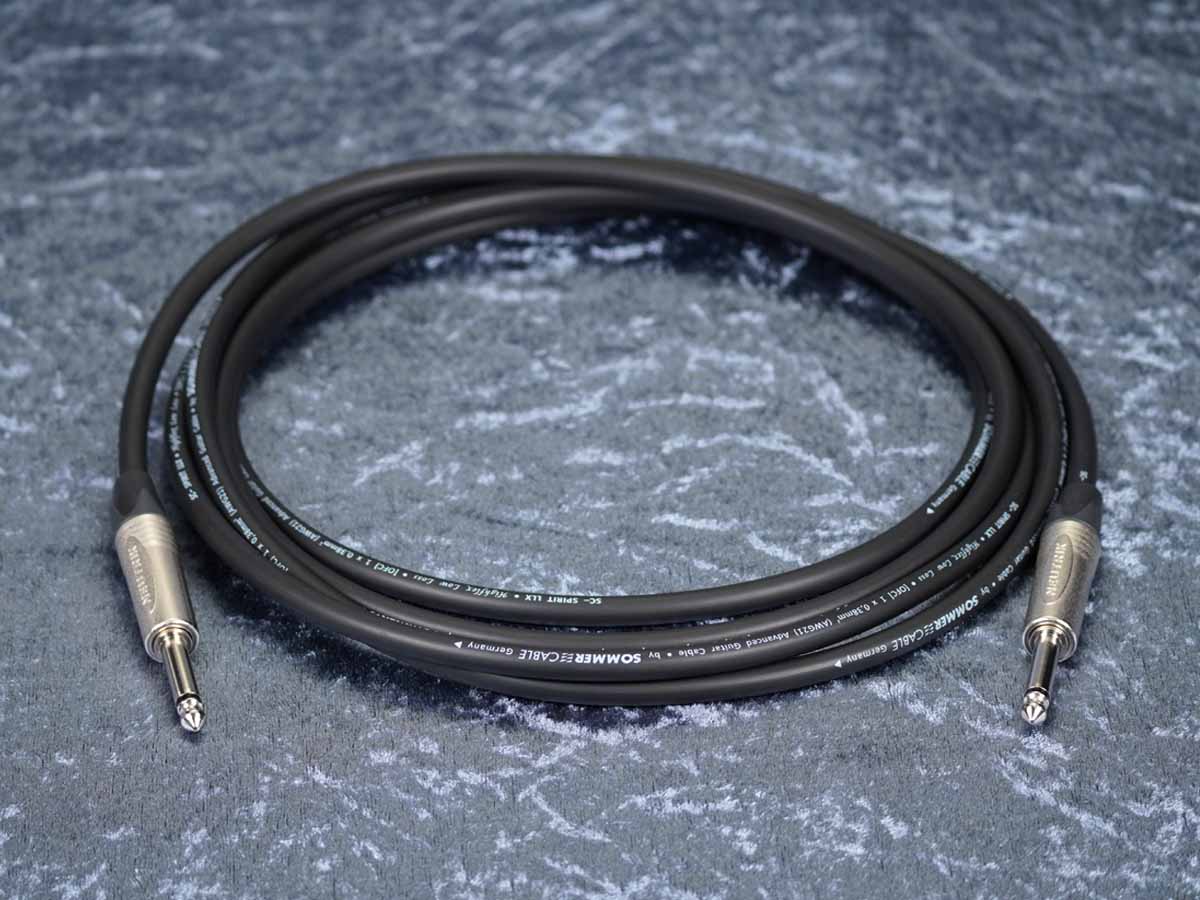 Instrumentenkabel Sommer 'Spirit LLX' schwarz - Neutrik NP2X