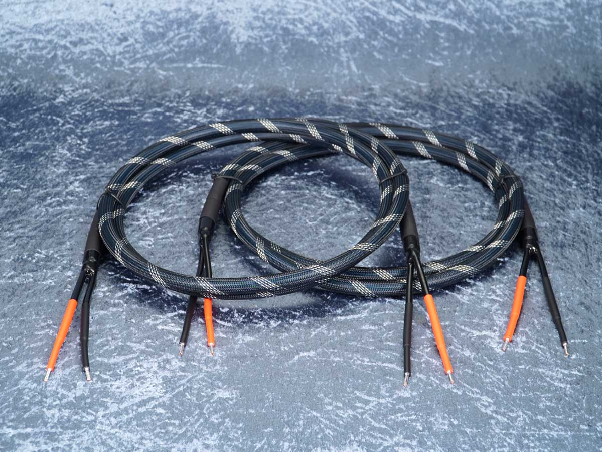 Lautsprecherkabel 'Dual Blue' Gfl - Aderendhülsen beidseitig
