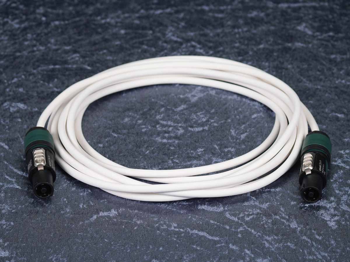 Lautsprecherkabel Sommer 'Meridian Mobile 215' weiss / Neutrik
