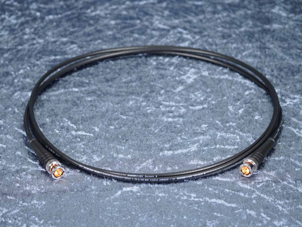 SDI-Kabel Sommer 'Slimline' schwarz - Hicon BNC