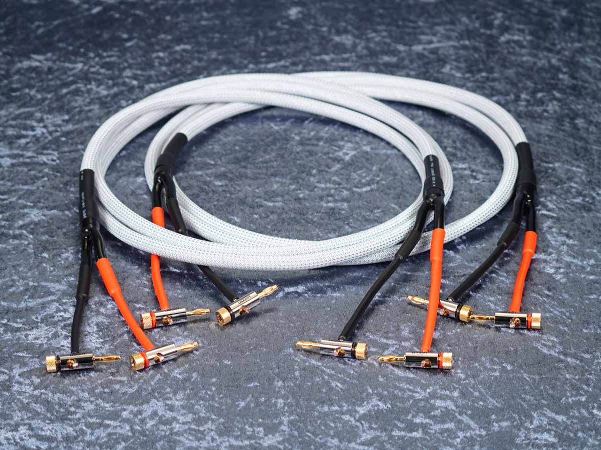 Lautsprecherkabel 'Meridian' 2x4,0 mm² Gfl mit BM06-Bananenstecker beidseitig