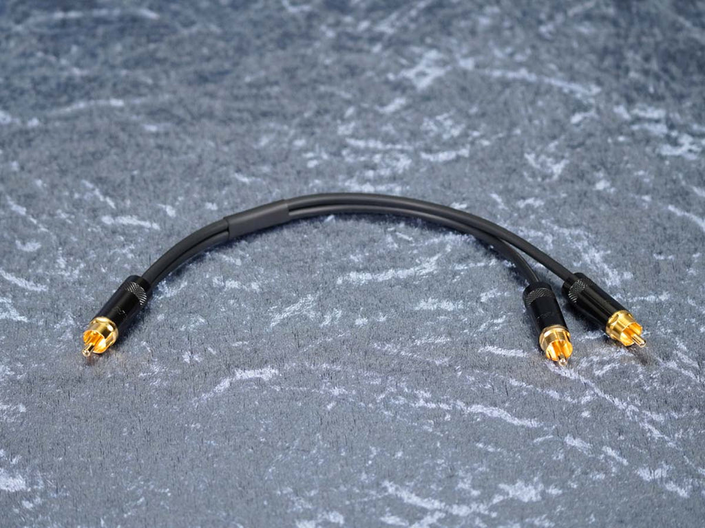 Kurzadapter Y-Kabel Cinch_m auf 2 x Cinch_m - Sommer/Rean