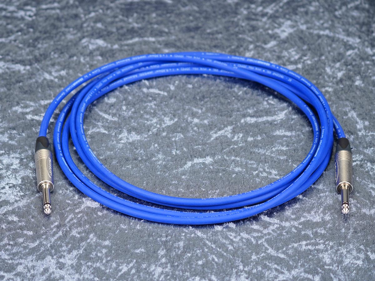 Instrumentenkabel Sommer 'Tricone XXL' blau - Neutrik Klinke