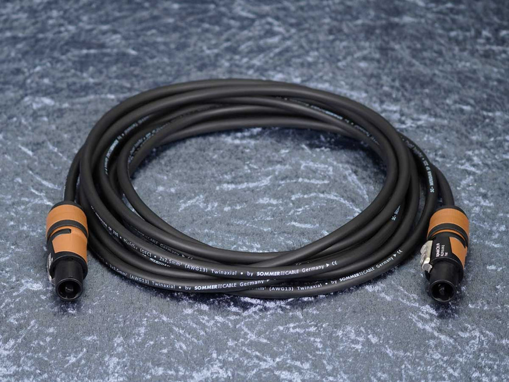 Lautsprecherkabel Sommer 'Meridian Mobile 225' schwarz / Neutrik