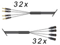 Multicore 32-Kanal Klinke sym. auf XLR male / Sommer Mistral / Neutrik