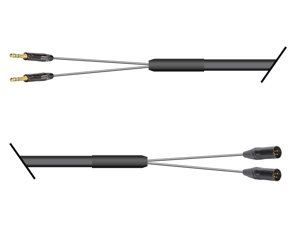 Multicore 2-Kanal Klinke sym. auf XLR male / Sommer Mistral / Neutrik