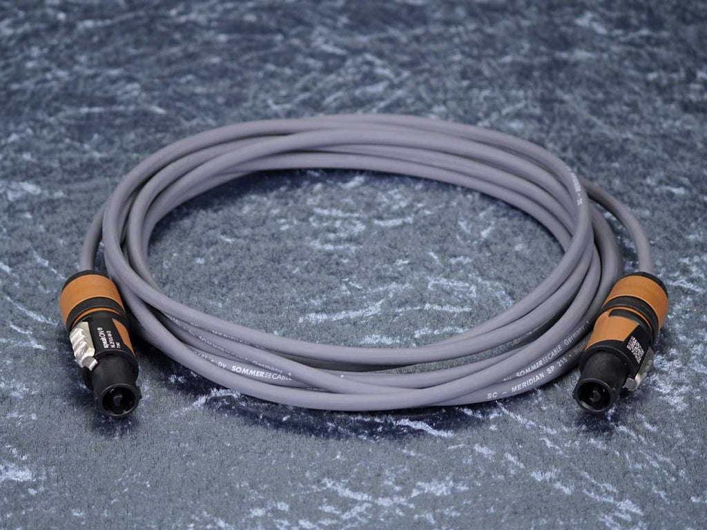 Lautsprecherkabel Sommer 'Meridian Mobile 215' grau / Neutrik