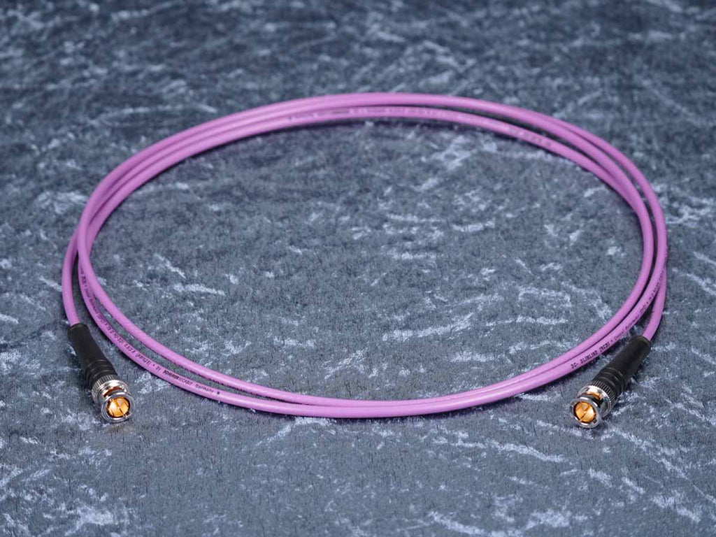 SDI-Kabel Sommer 'Slimline' violett - Hicon BNC
