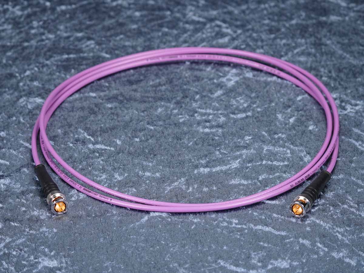 SDI-Kabel Sommer 'Slimline' violett - Hicon BNC