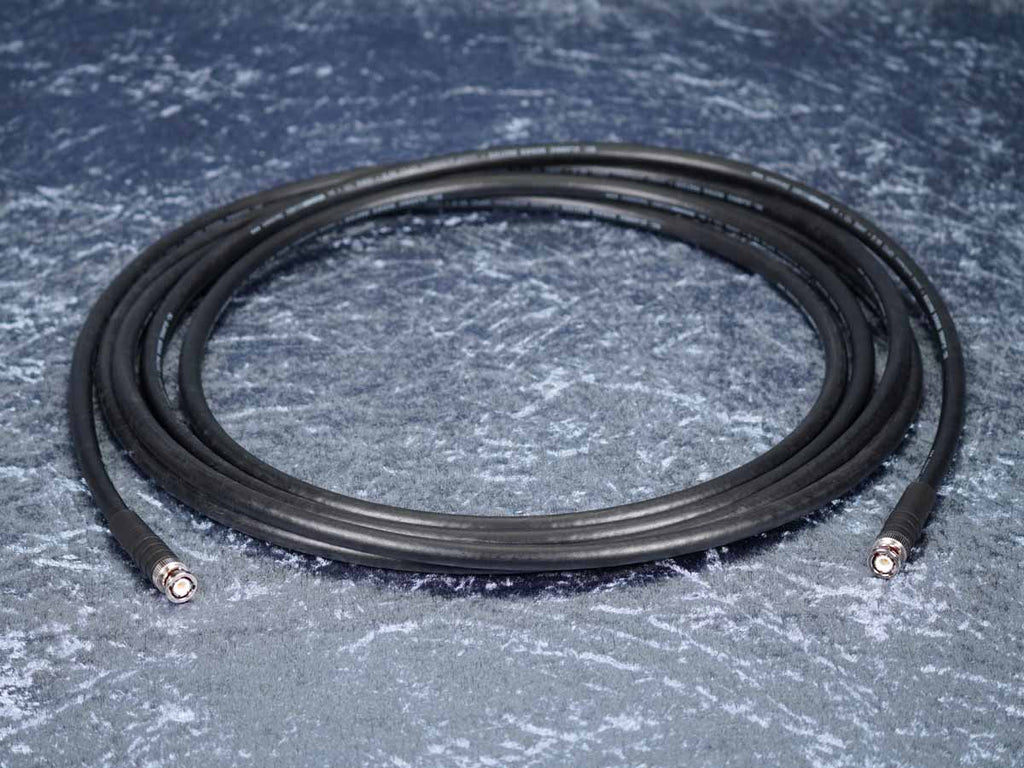 Antennenkabel 50 Ohm Sommer 'RG213U' schwarz - Hicon BNC213