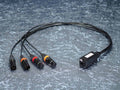CAT Auflösung auf 4 x XLR male/female - NE8-XmXmXfXf