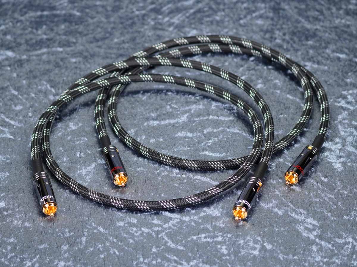 Cinchkabel Sommer 'Corona' Gfl mit Hicon CM09 - Stereopaar