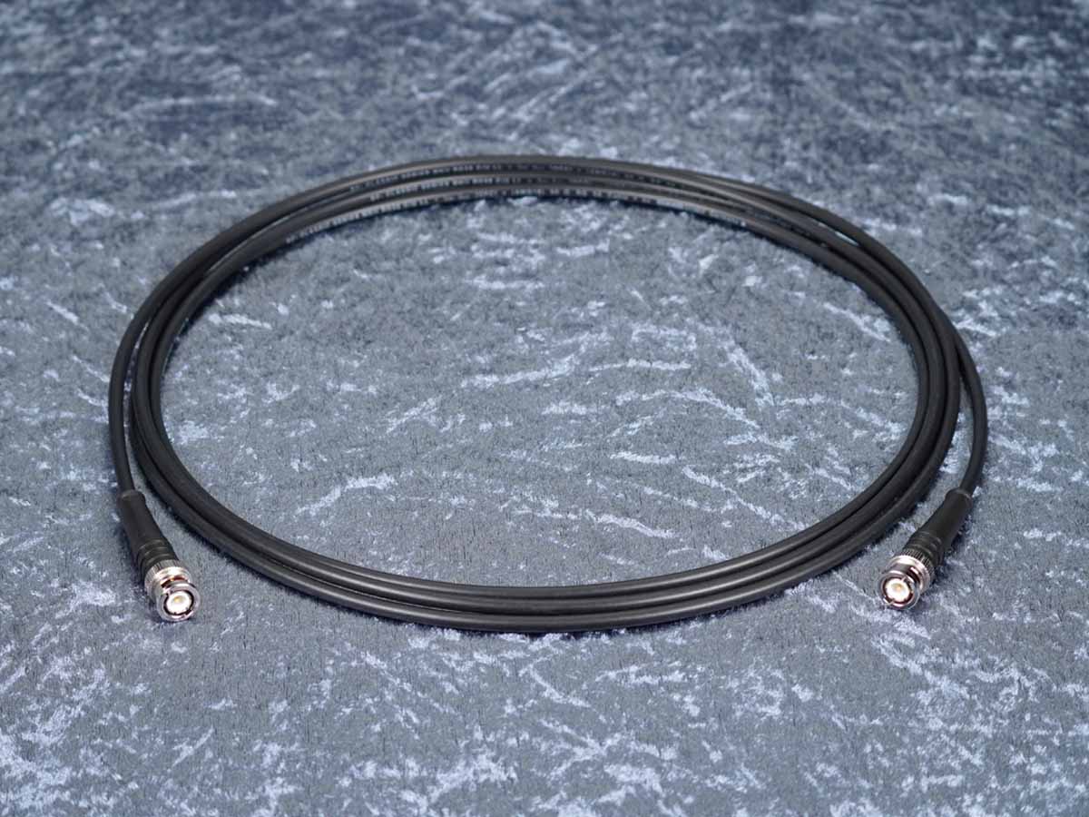 Antennenkabel 50 Ohm BNC Sommer 'RG58 C/U LL' schwarz - Hicon BNC58LL